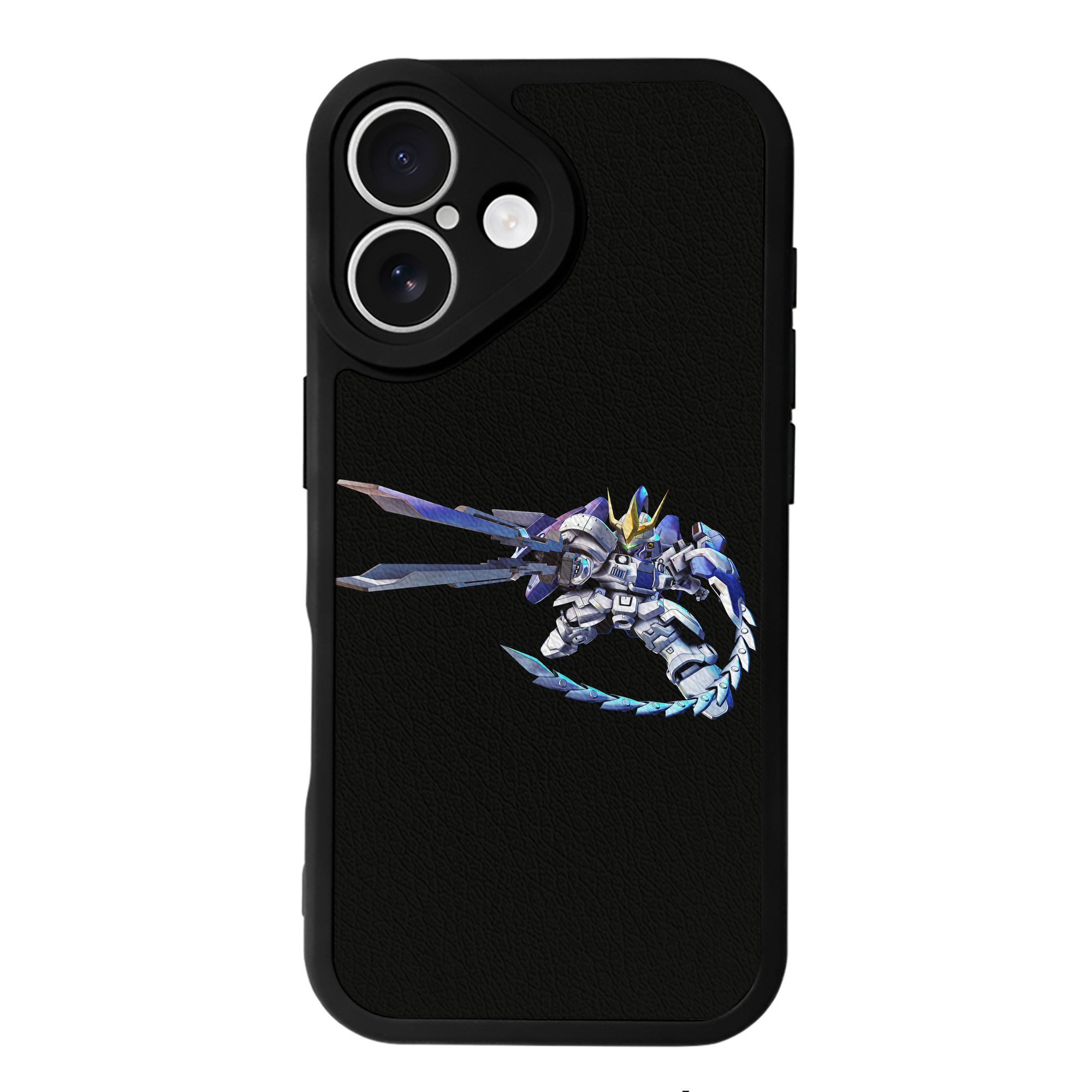（画像用） 機動戦士ガンダム Mobile Suit Gundam 【iPhone 16シリーズ対応】シリコンスマホケース（レザー調） 材質：シリコン